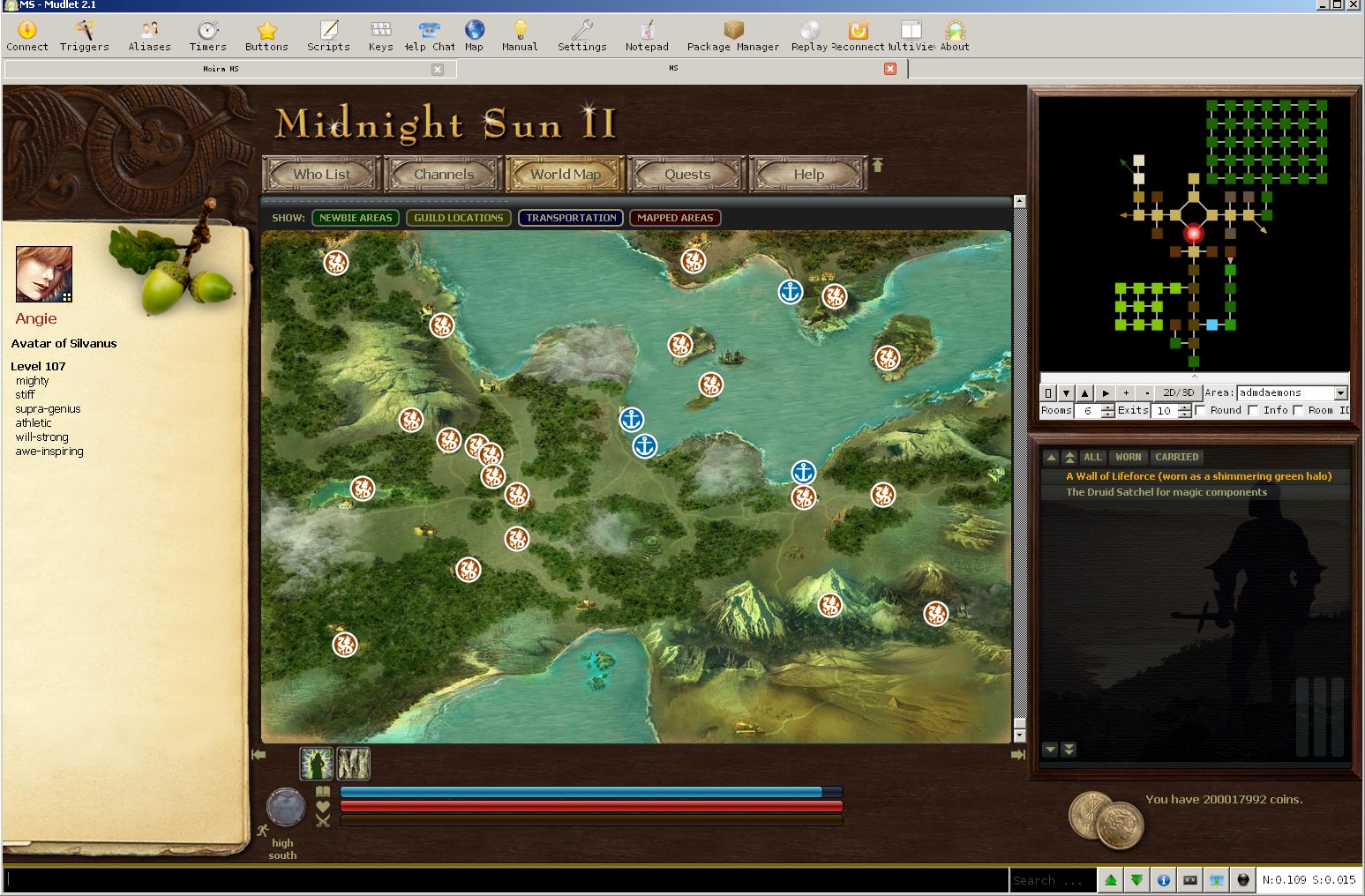 mudlet 2.1 mudlet 2.1